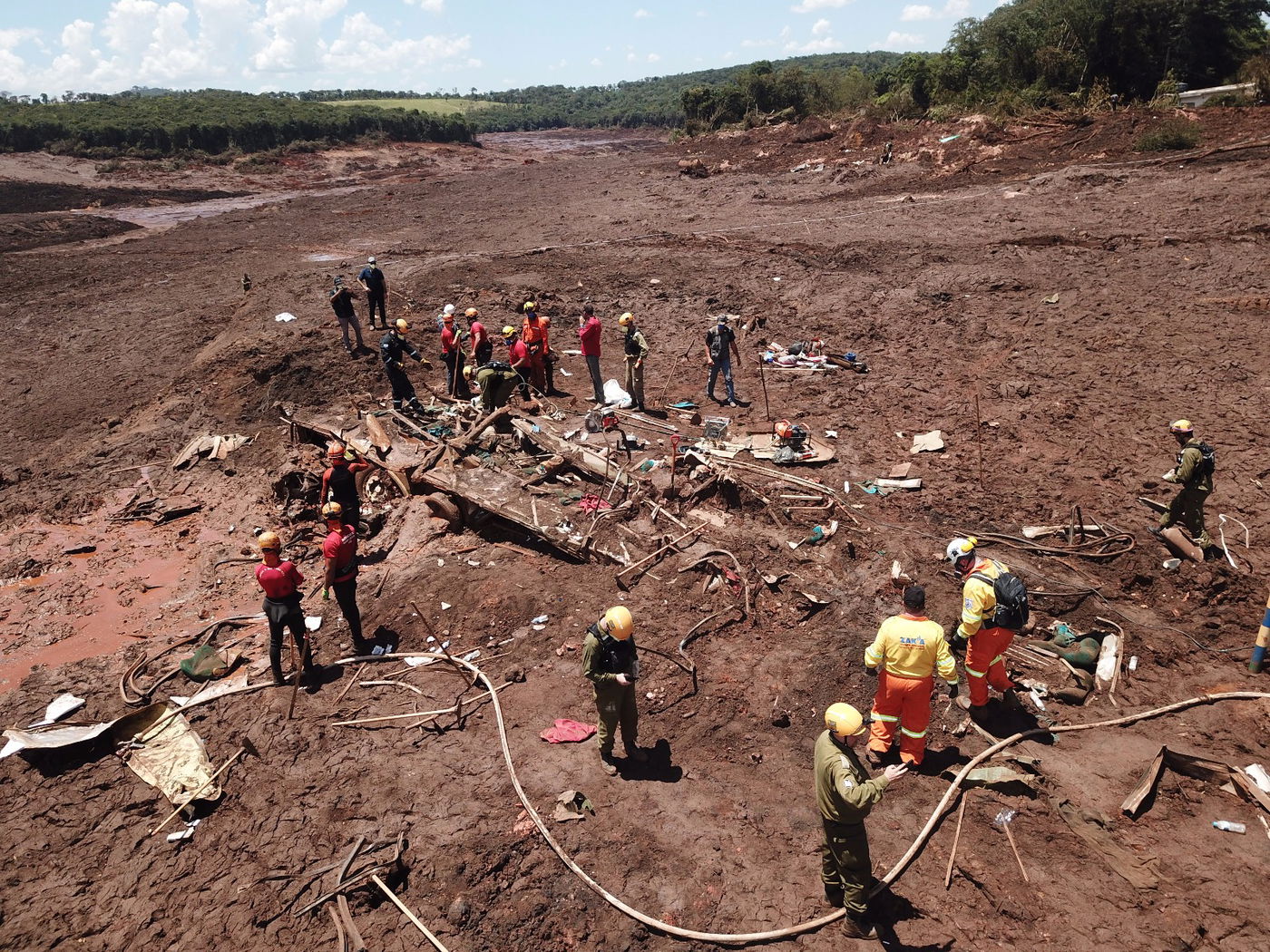 משלחת הסיוע שנשלחה לברזיל נחתה חזרה