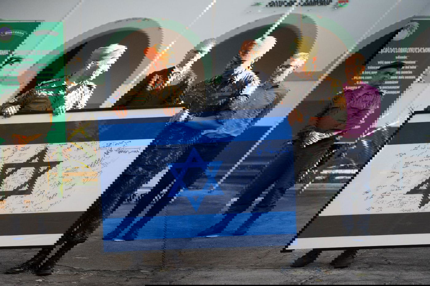 משלחת הסיוע שנשלחה לברזיל נחתה חזרה