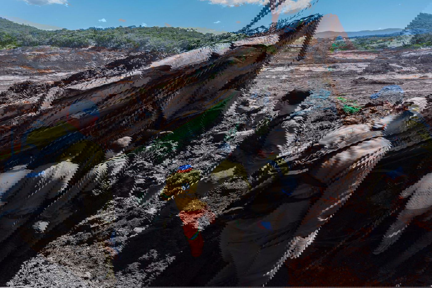 משלחת הסיוע שנשלחה לברזיל נחתה חזרה