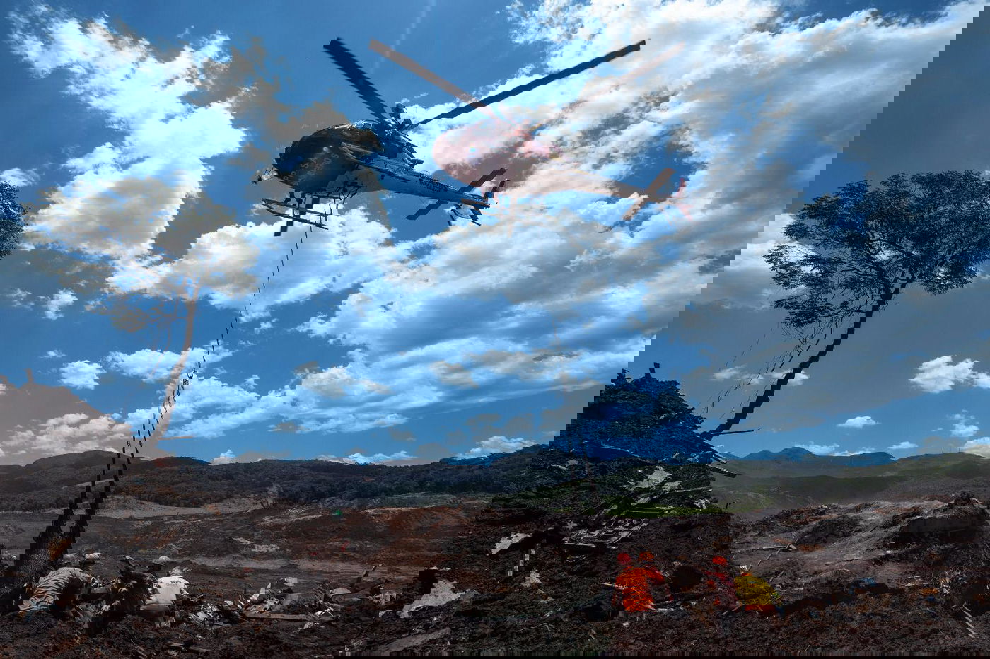 משלחת הסיוע שנשלחה לברזיל נחתה חזרה