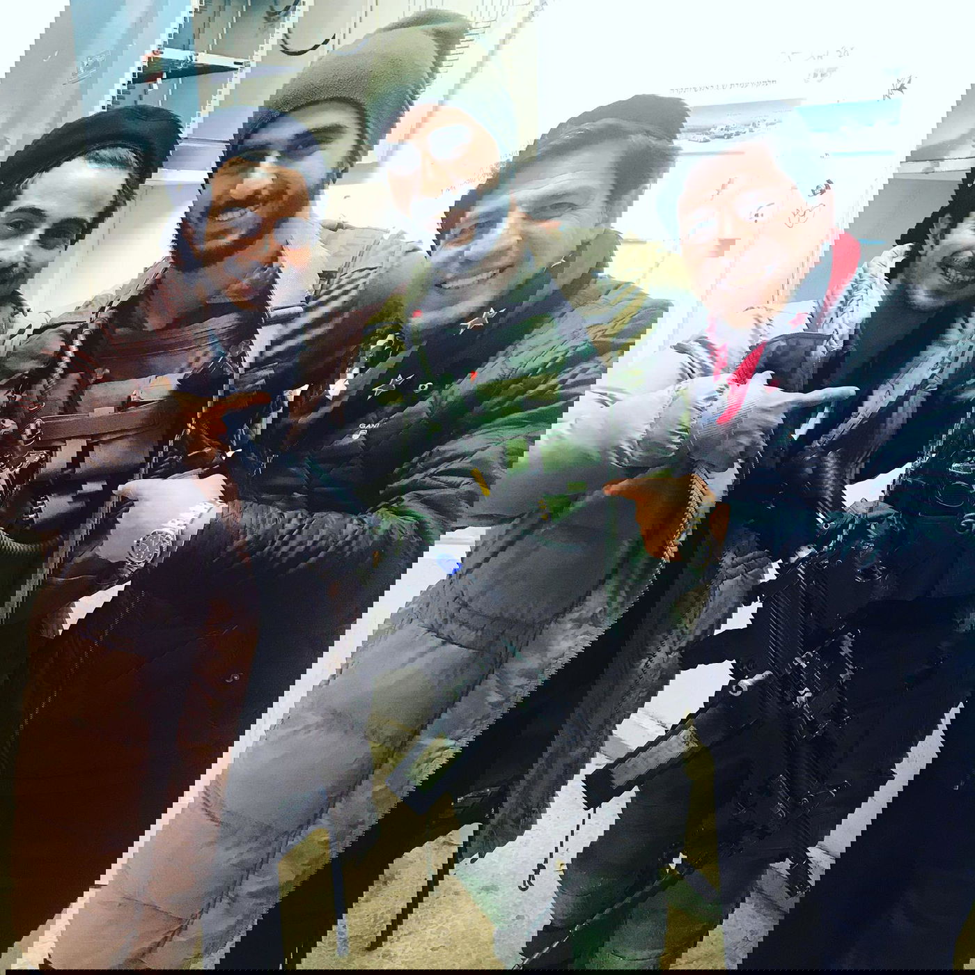 איתי תורג'מן ודני שטג בכותל המערבי. צפו