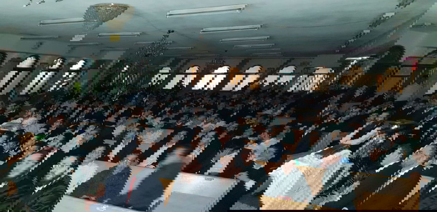 הבני ברקים מאיגוד בני הישיבות באו לצפות בסרט