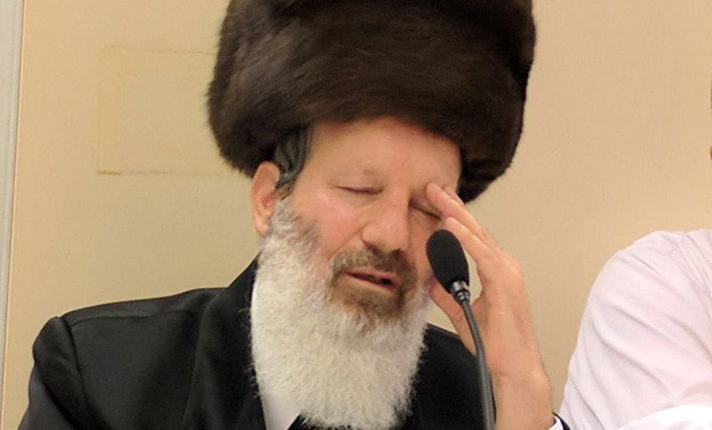 האדמו"ר הציוני בוועדת עיטור יקירי ירושלים