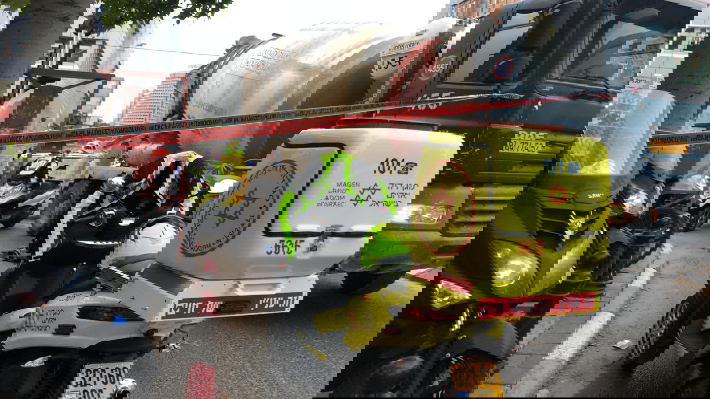 נהג מערבל בטון דרס למוות אישה בת 78 בתל אביב