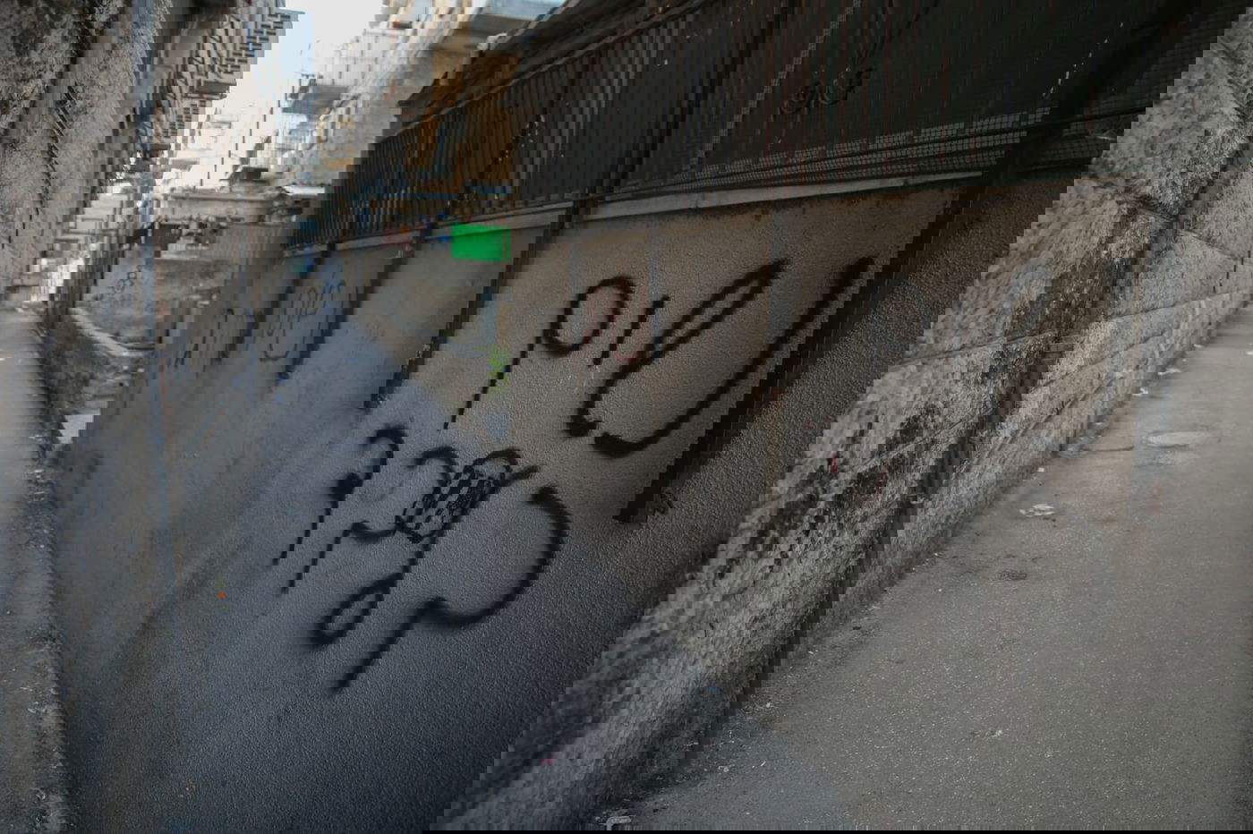 באמצע הלילה: פקחים ושוטרים הורידו את שלטי הצניעות