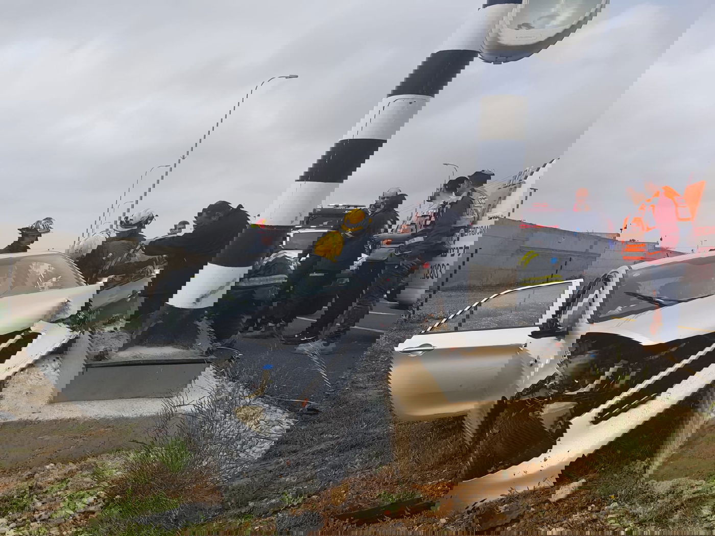 קשיש חרדי התנגש עם רכבו בעמוד ונהרג