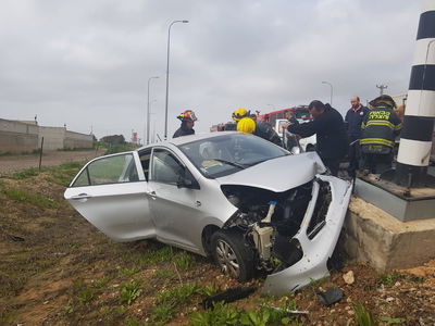 זירת התאונה