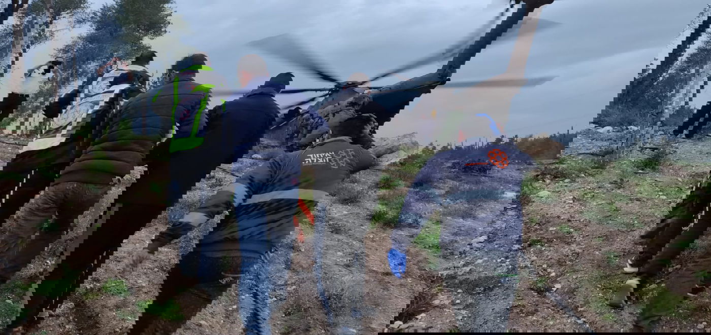 12 נפגעים בתאונה קשה בין רכב הסעות ומשאית