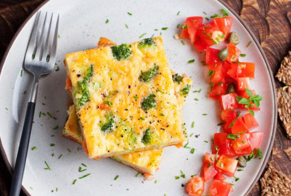 פשטידת ברוקולי ותירס