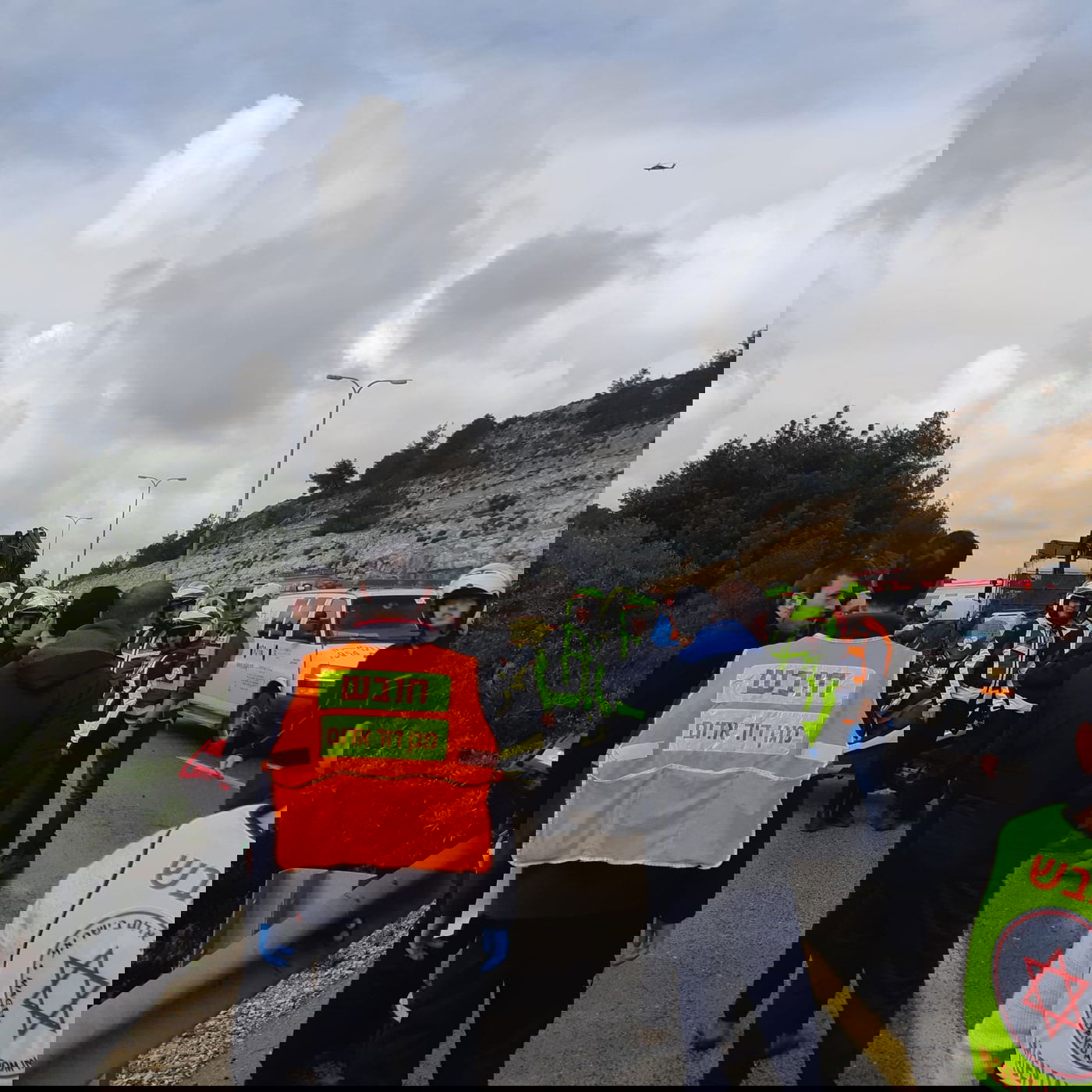 זירת התאונה