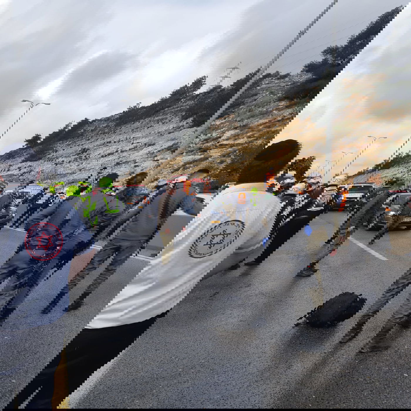 זירת התאונה