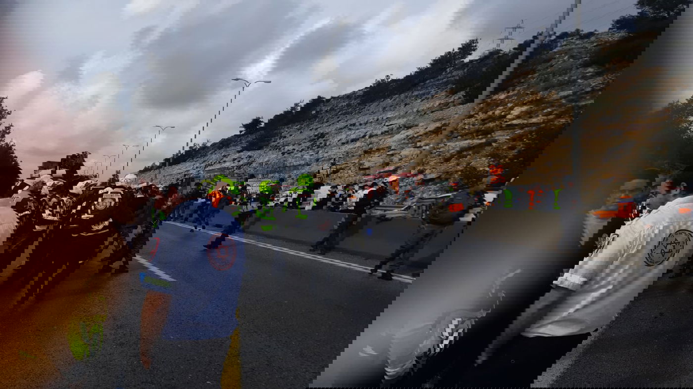 זירת התאונה