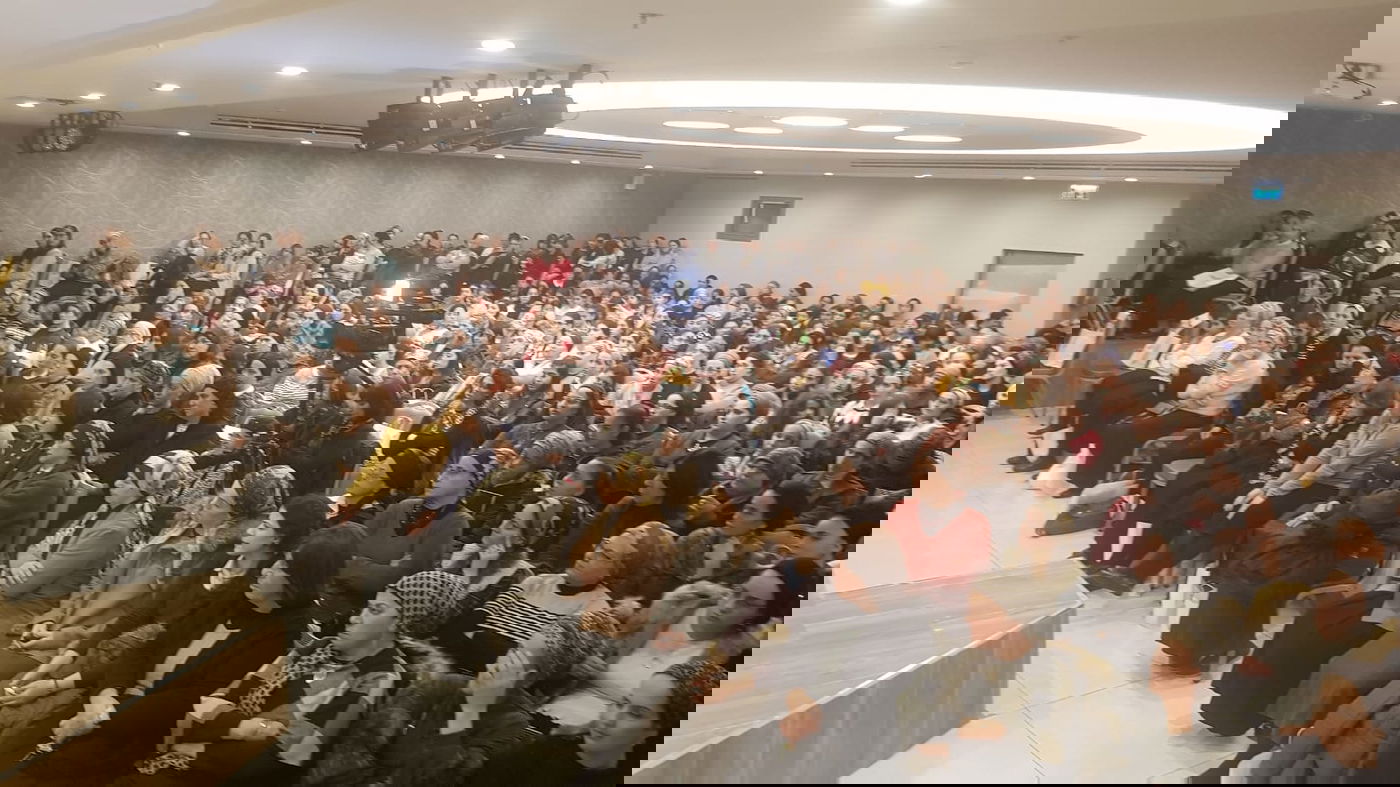 מאות נשות טבריה התכנסו למען קדושת השבת