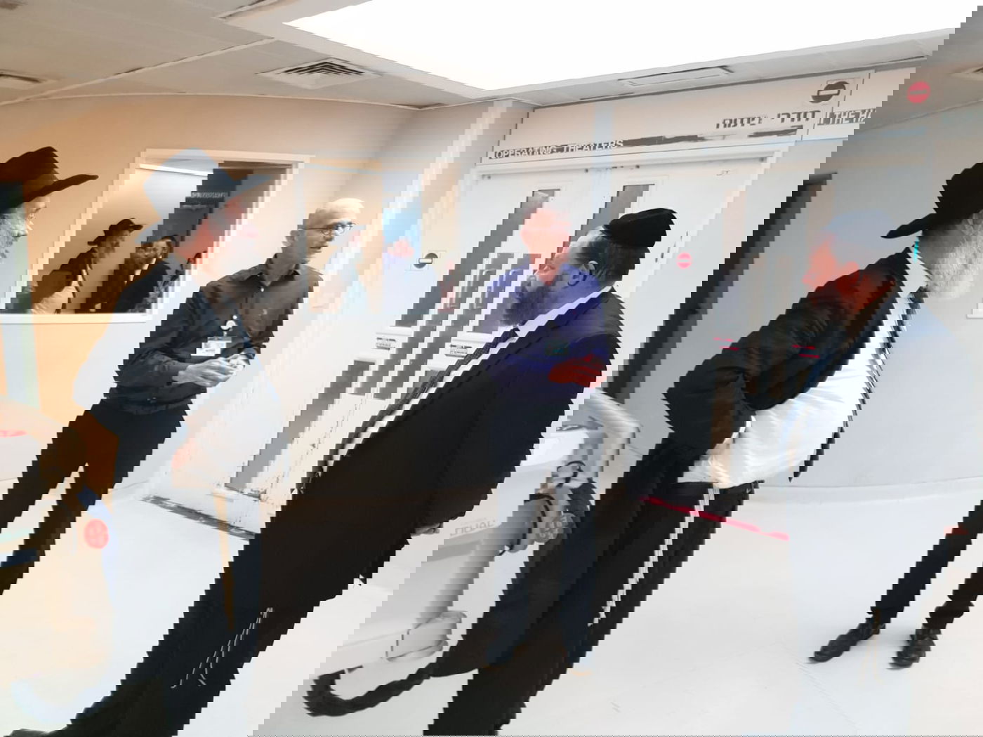 אברהם רובינשטיין ויעקב גוטרמן סיירו בין פצועי האוטובוס