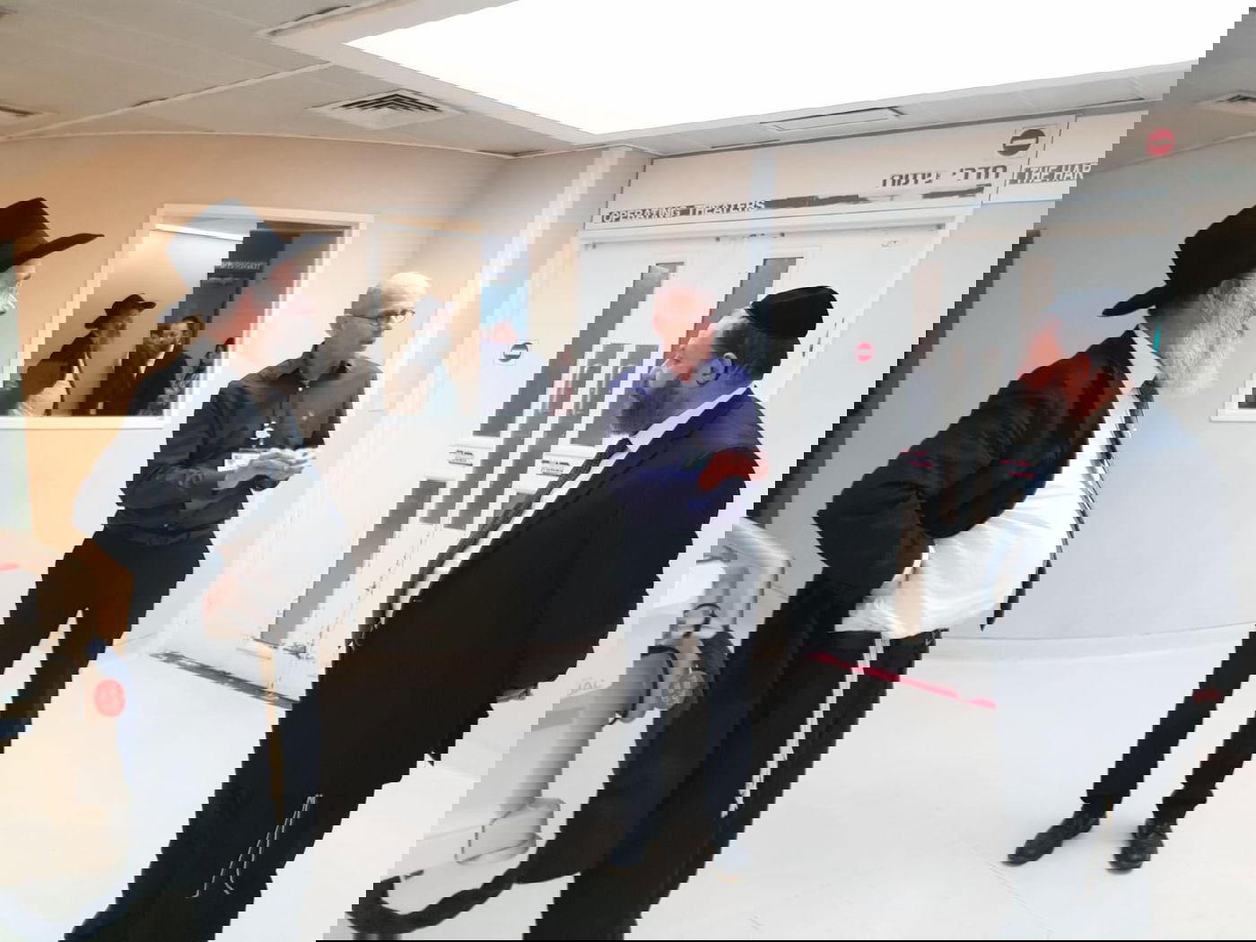 אברהם רובינשטיין ויעקב גוטרמן סיירו בין פצועי האוטובוס