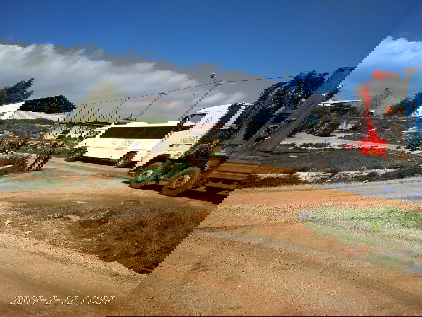 מבנים יבילים פונו בגבעות איתמר שבשומרון