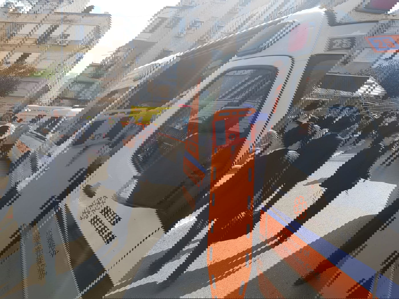 ילדה בת 8 נדרסה על ידי רכב הסעות