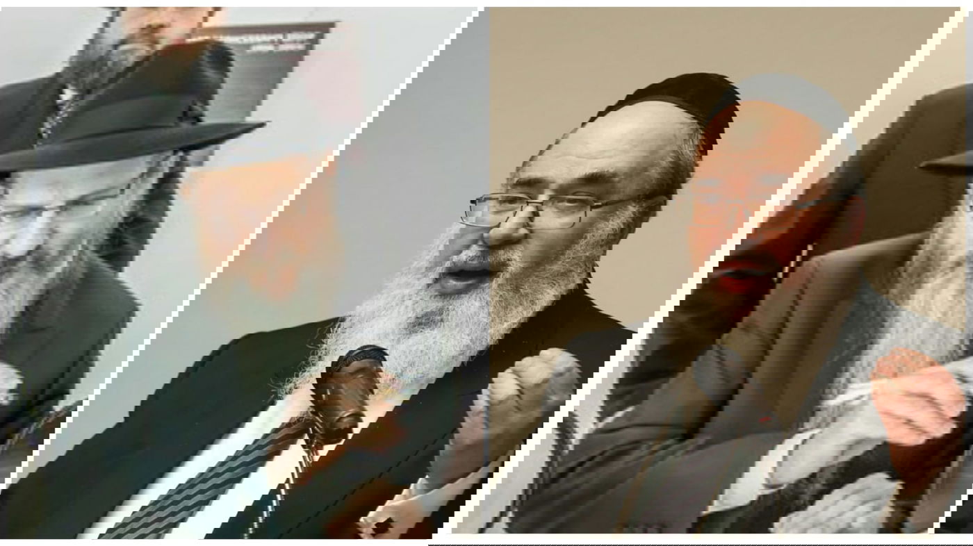 הרב ליכטשנטיין והרב לאזאר