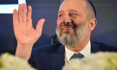 יו"ר ש"ס אריה דרעי, בשבוע שעבר