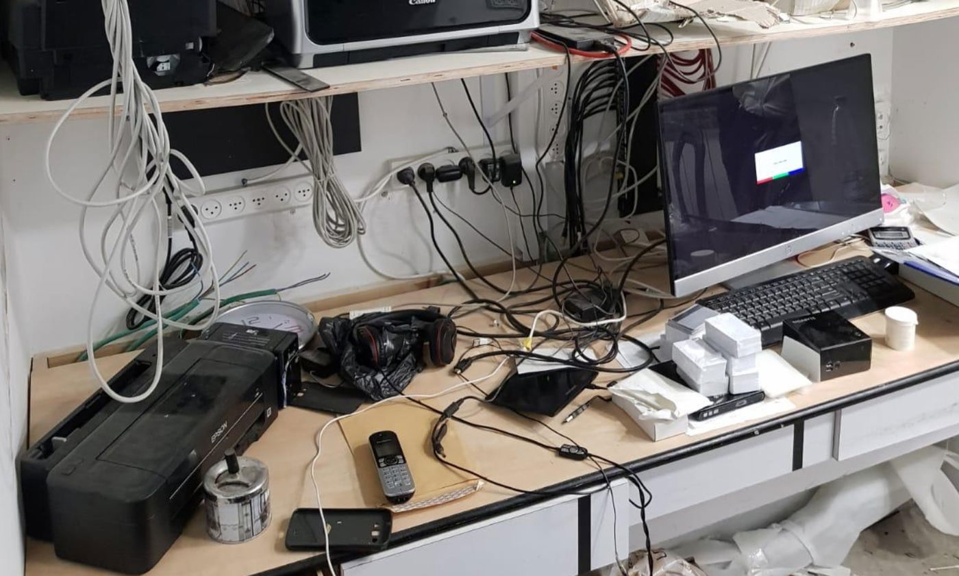 מעבדה לזיוף מסמכים נחשפה בבר אילן