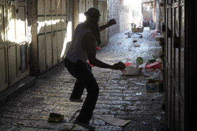 יידוי אבנים בעיר העתיקה