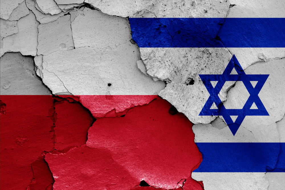 דגלי ישראל ופולין