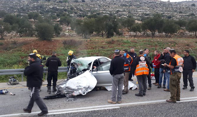 זירת התאונה