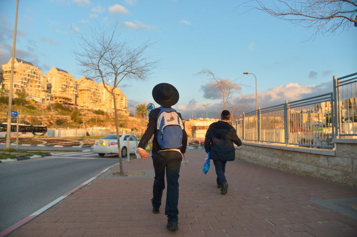 בוקר חצי חורפי במודיעין עילית