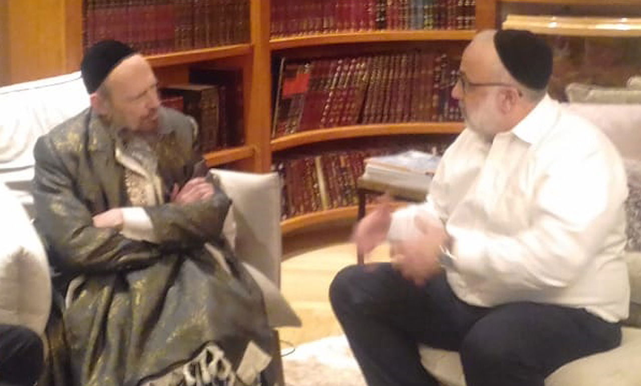 הגר"ד קוק אצל הנגיד אייל משיח