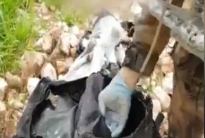 האקדחים מוצאים מהתיק