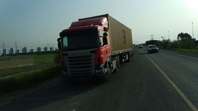 המשאית כביש 6, אתמול