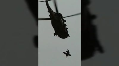 עלה על סלע מתפורר ונפל מגובה 10 מטרים