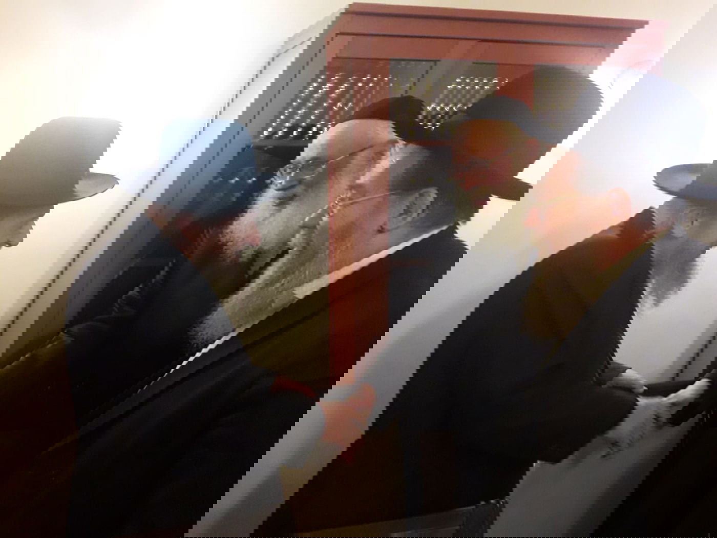 אחר הסערה: הגר"ד לנדו והגר"י סילמן נפגשו