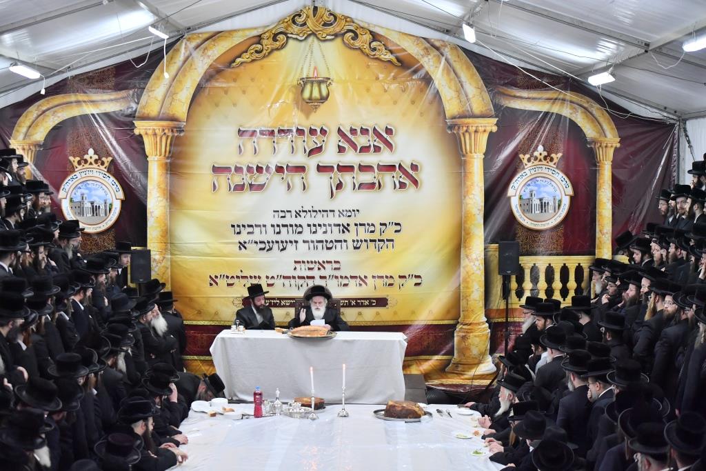 המסע של האדמו"ר מויז'ניץ לליזענסק. צפו