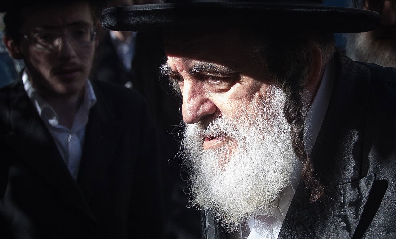 האדמו"ר מויז'ניץ הגיע לביקור באנטוורפן