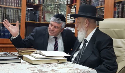 אבי אמסלם אל הגר"ש כהן. ארכיון