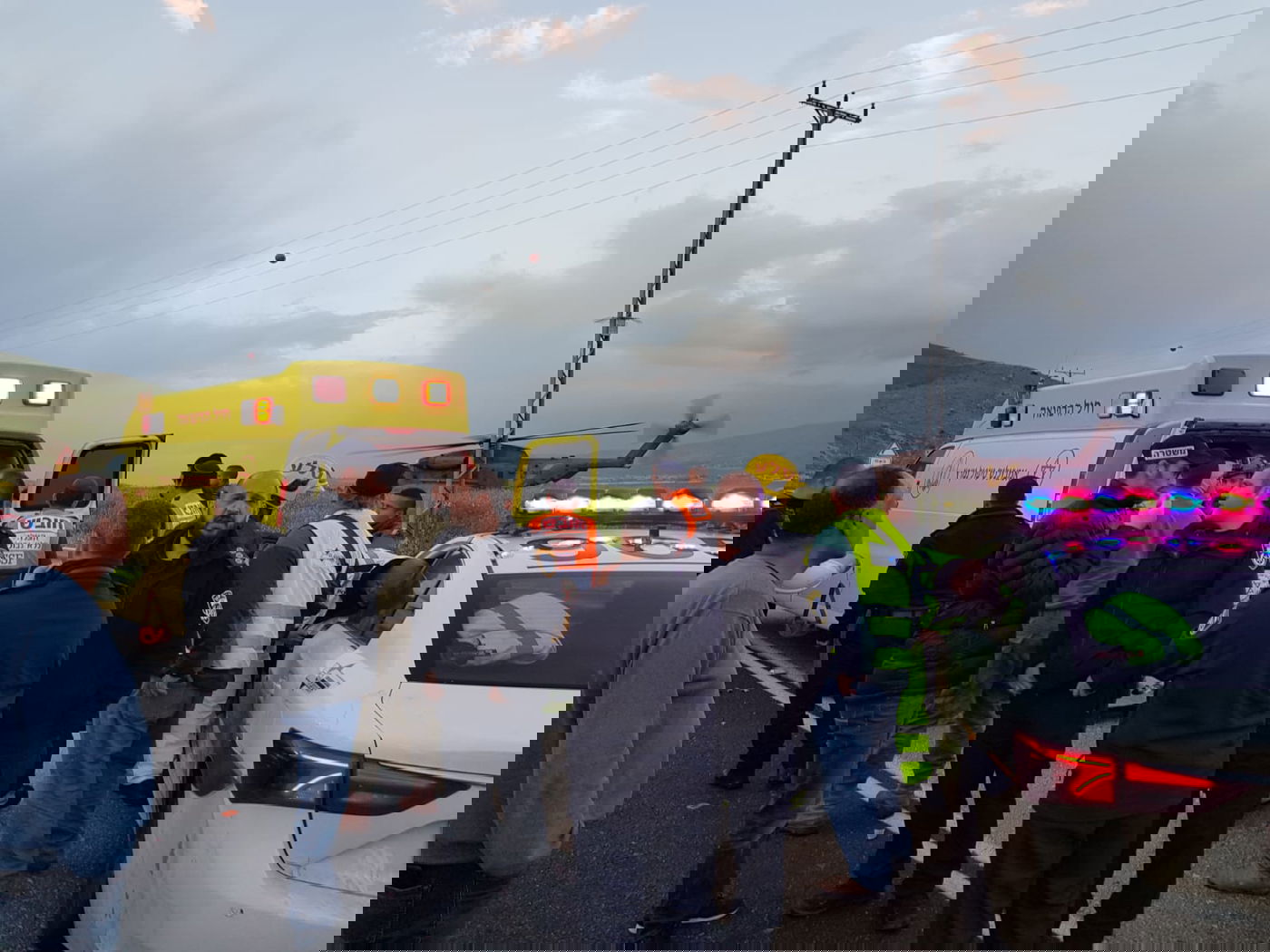 זירת התאונה