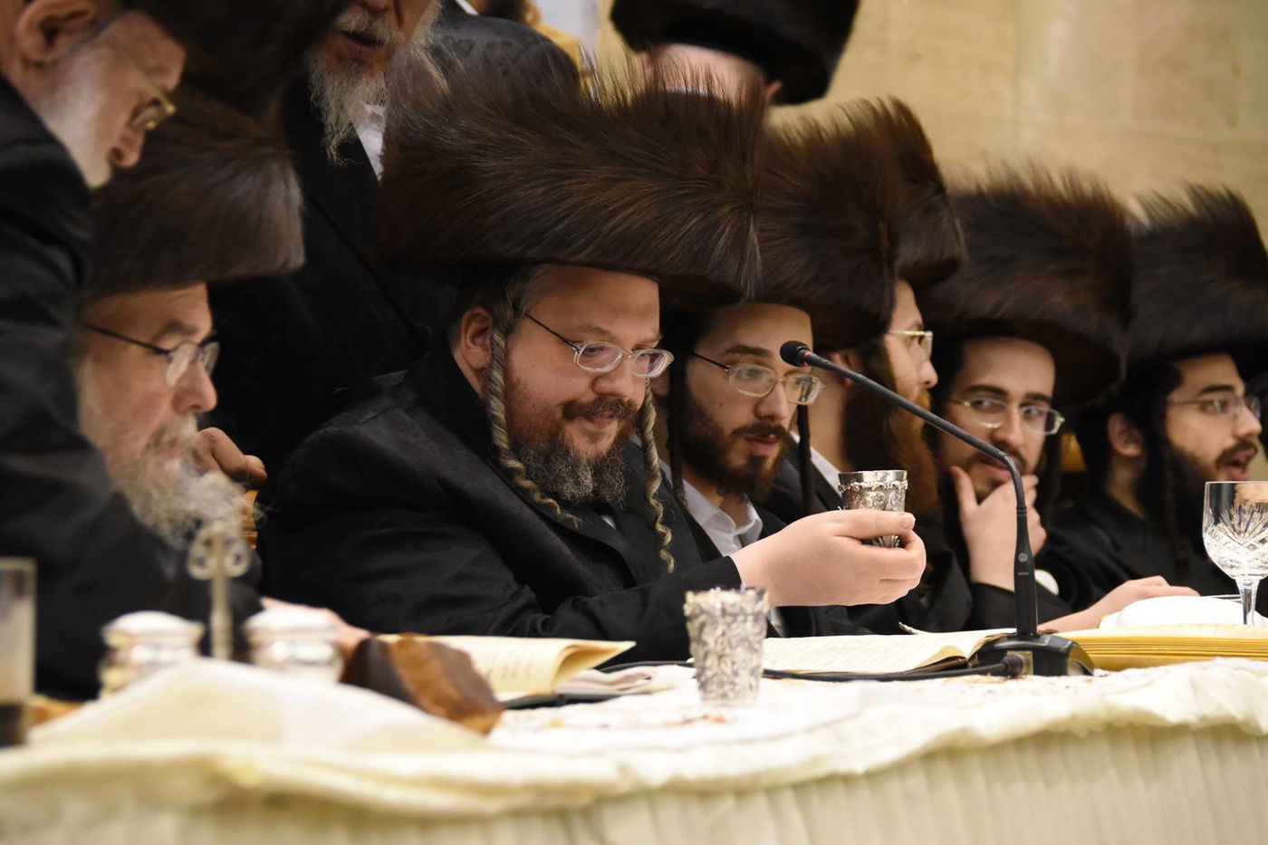 בבעלזא חגגו בברית מילה ו'קרישמע-ליינען'