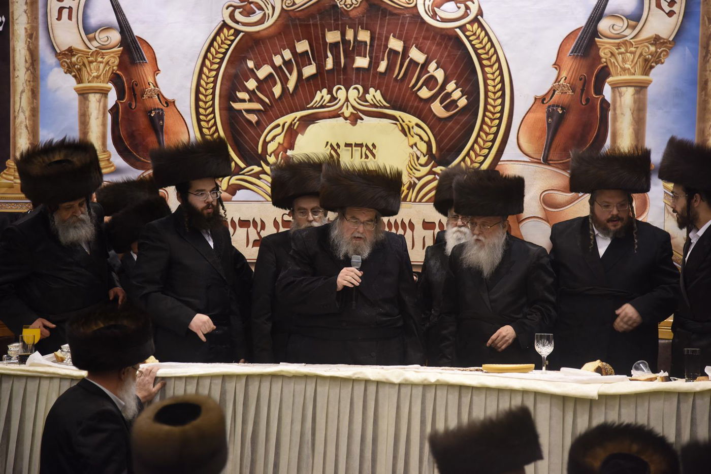 בבעלזא חגגו בברית מילה ו'קרישמע-ליינען'