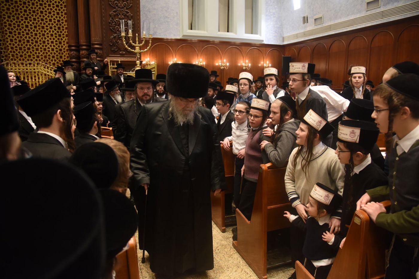 בבעלזא חגגו בברית מילה ו'קרישמע-ליינען'