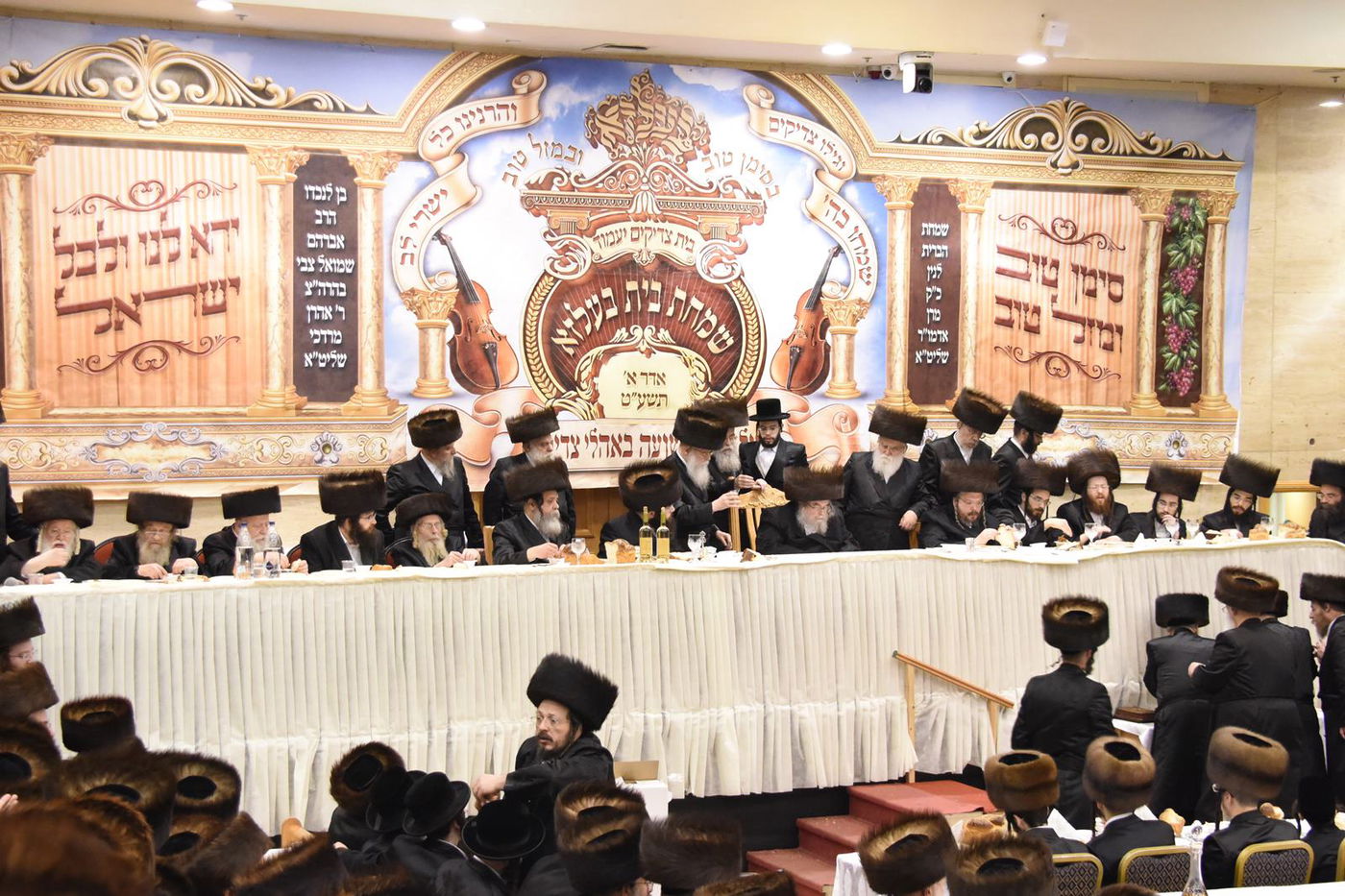 בבעלזא חגגו בברית מילה ו'קרישמע-ליינען'