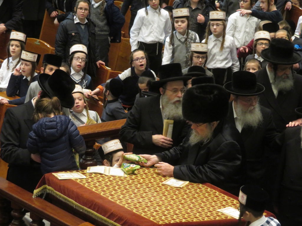בבעלזא חגגו בברית מילה ו'קרישמע-ליינען'