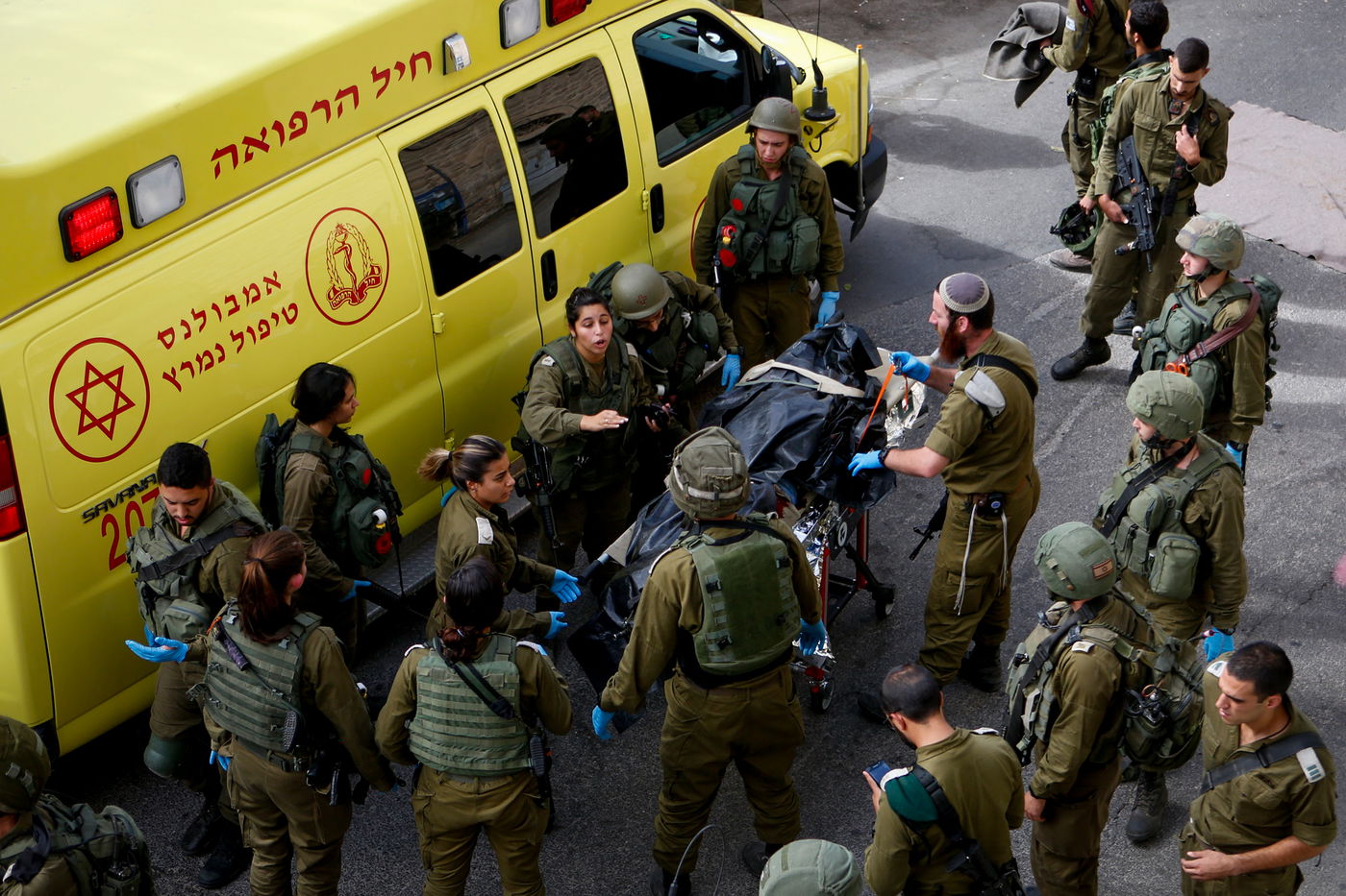 זירת פיגוע. ארכיון