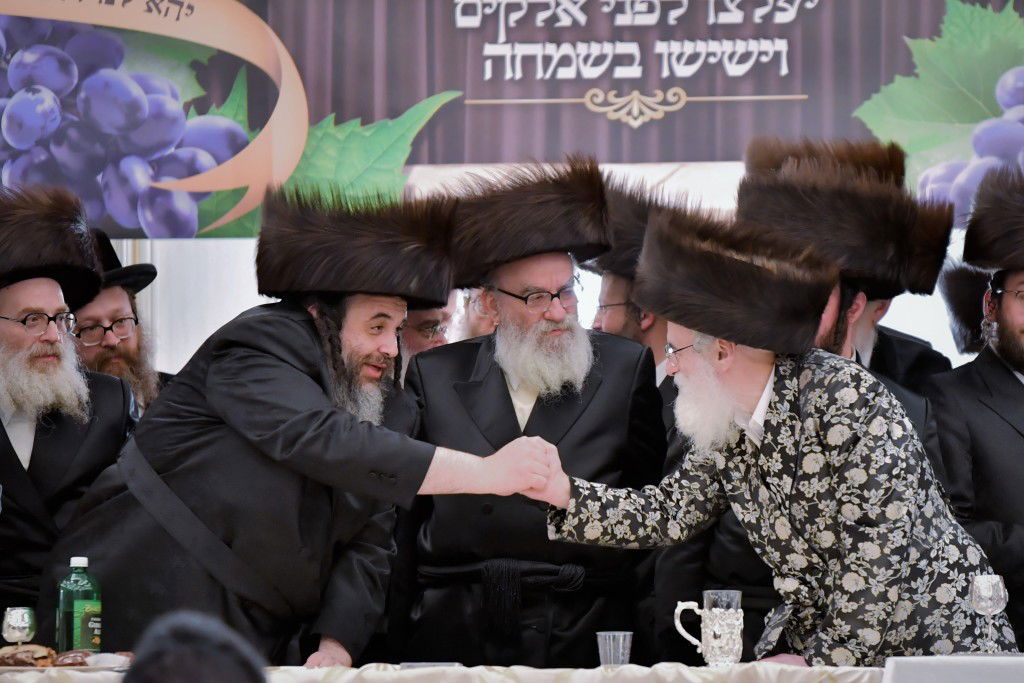 תיעוד מיוחד: שמחת בית ויז'ניץ בבורו פארק