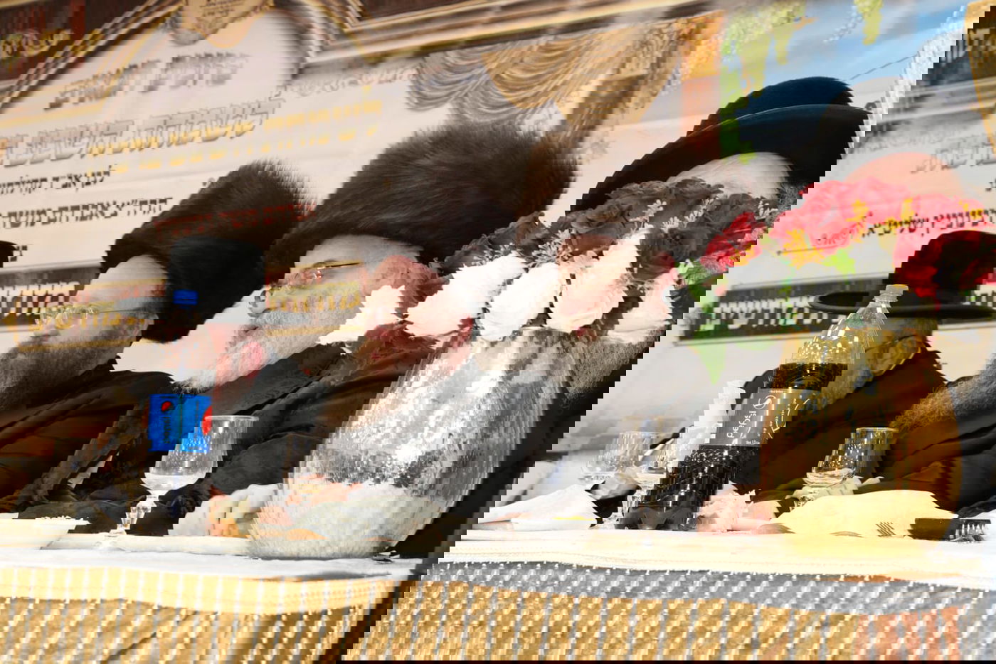 שמחת נכד האדמו"ר בהתנחלות החרדית