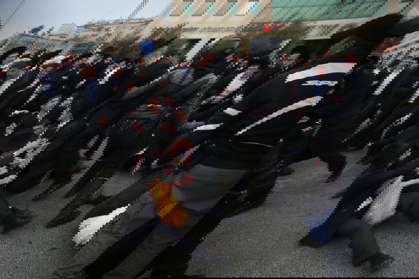 הפגנת 'הפלג': המשטרה נקטה ביד קשה