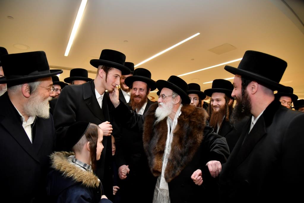 תמונות: ביקור האדמו"ר מויז'ניץ בארה"ב