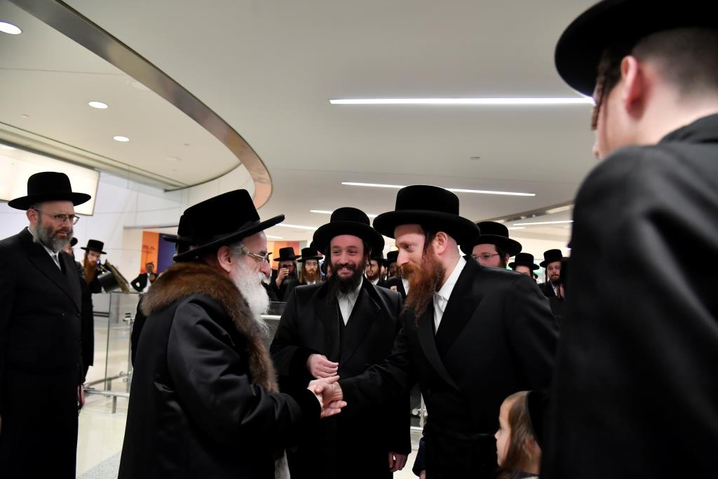 תמונות: ביקור האדמו"ר מויז'ניץ בארה"ב