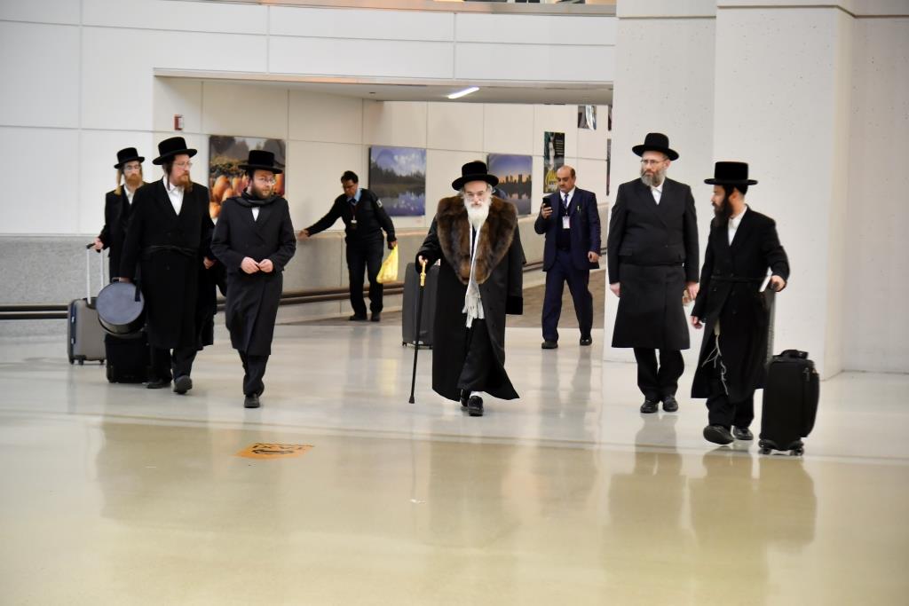 תמונות: ביקור האדמו"ר מויז'ניץ בארה"ב