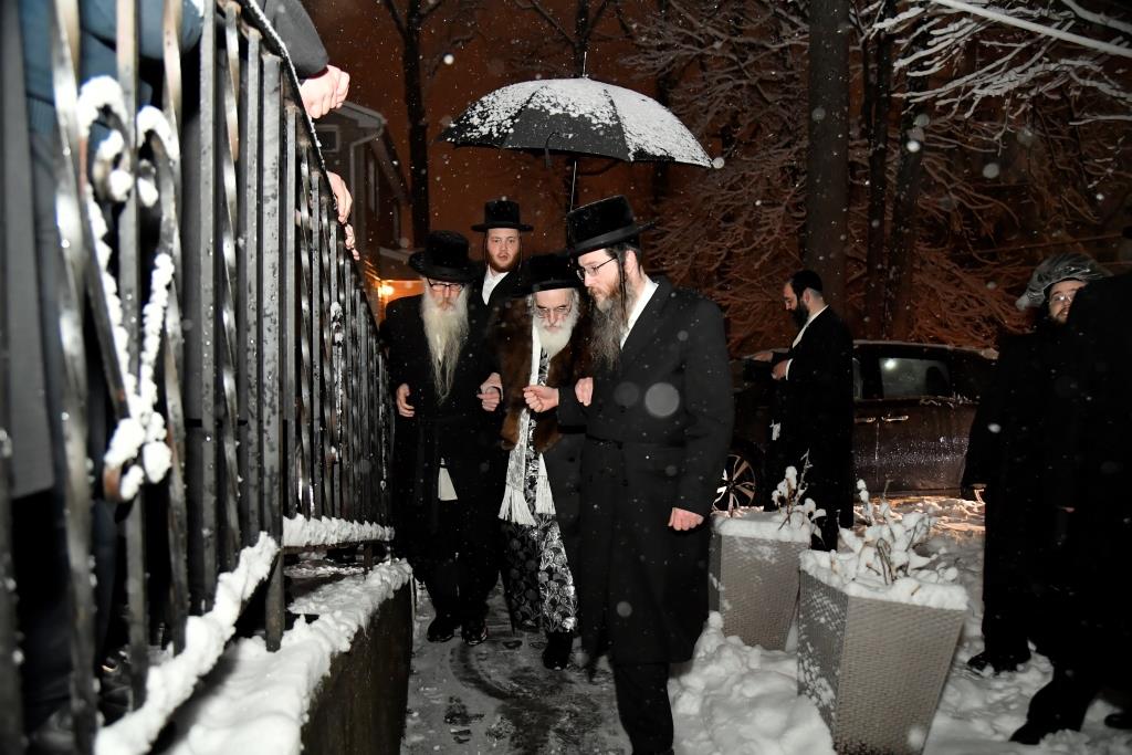 תמונות: ביקור האדמו"ר מויז'ניץ בארה"ב